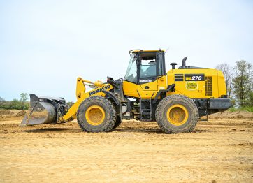 An image of heavy equipment from PTS, where veterans can use benefits like the GI Bill for veteran trade programs.